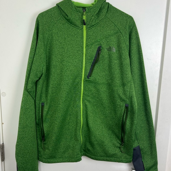 The North Face Other - The North Face Canyon-lands Full Zip Hoodie Green Heather